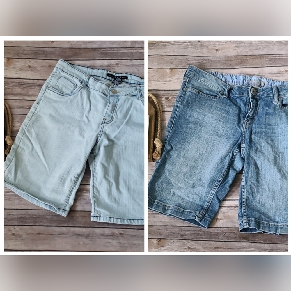 Southpole and Arizona Jean Co Longer Length Jean Shorts